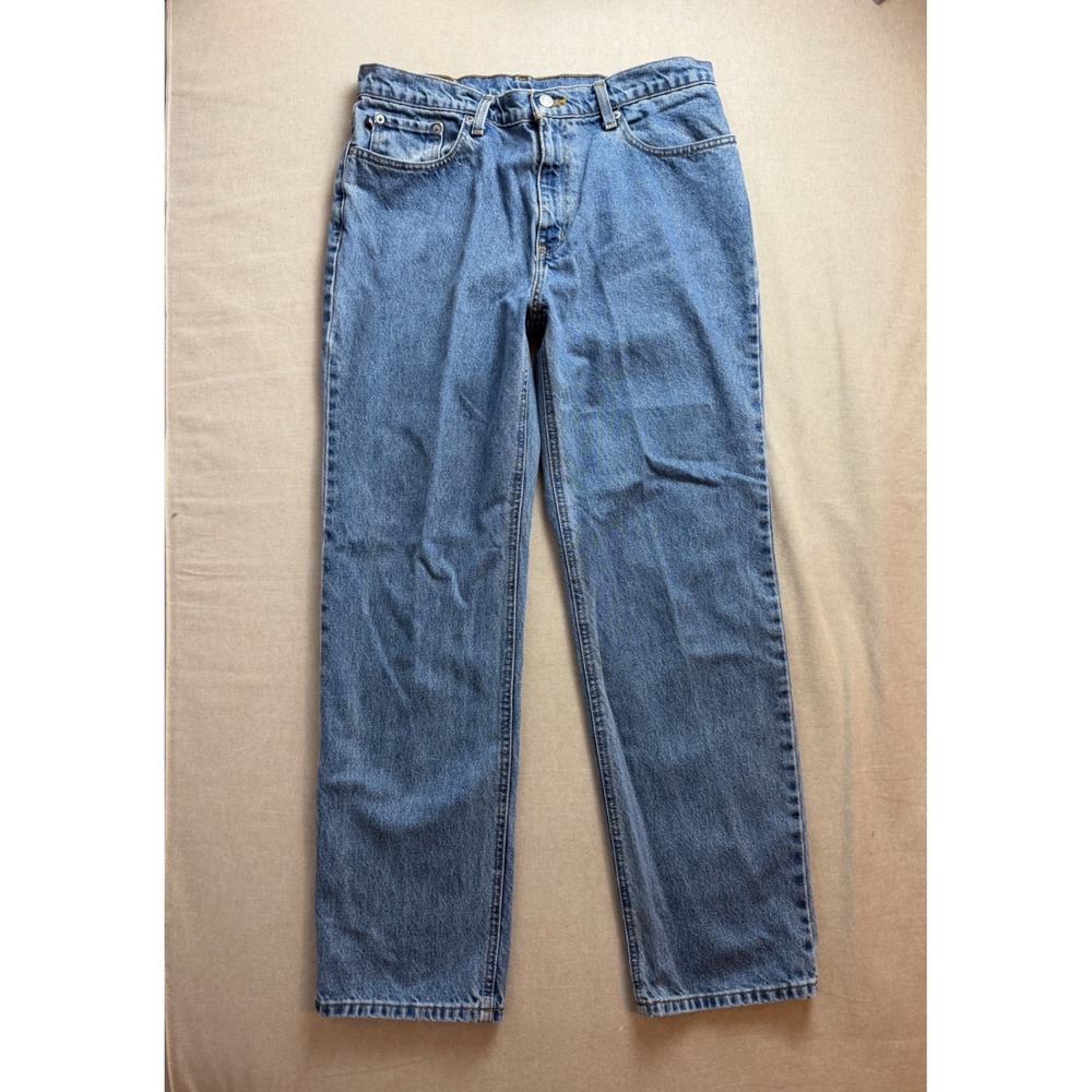 VTG Polo Jeans Co Ralph Lauren Saturday Jean Blue Straight Leg Denim 12x31 Women